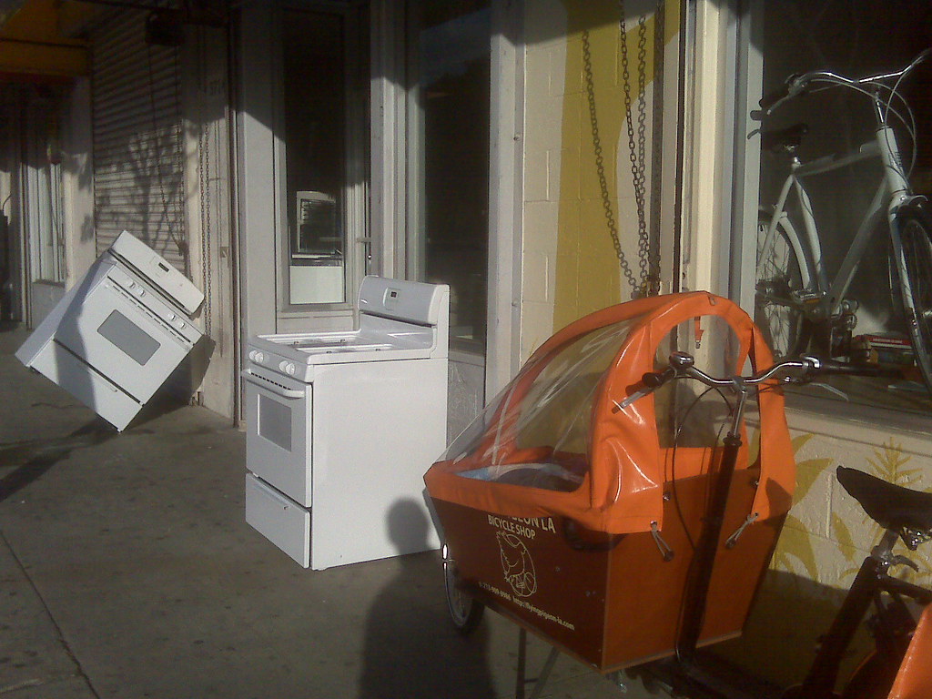 Appliance removal project in Fayetteville