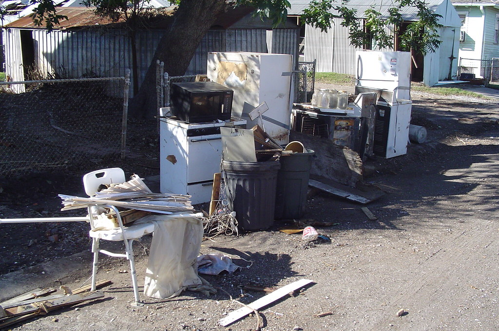 Examples of different junk removal load sizes